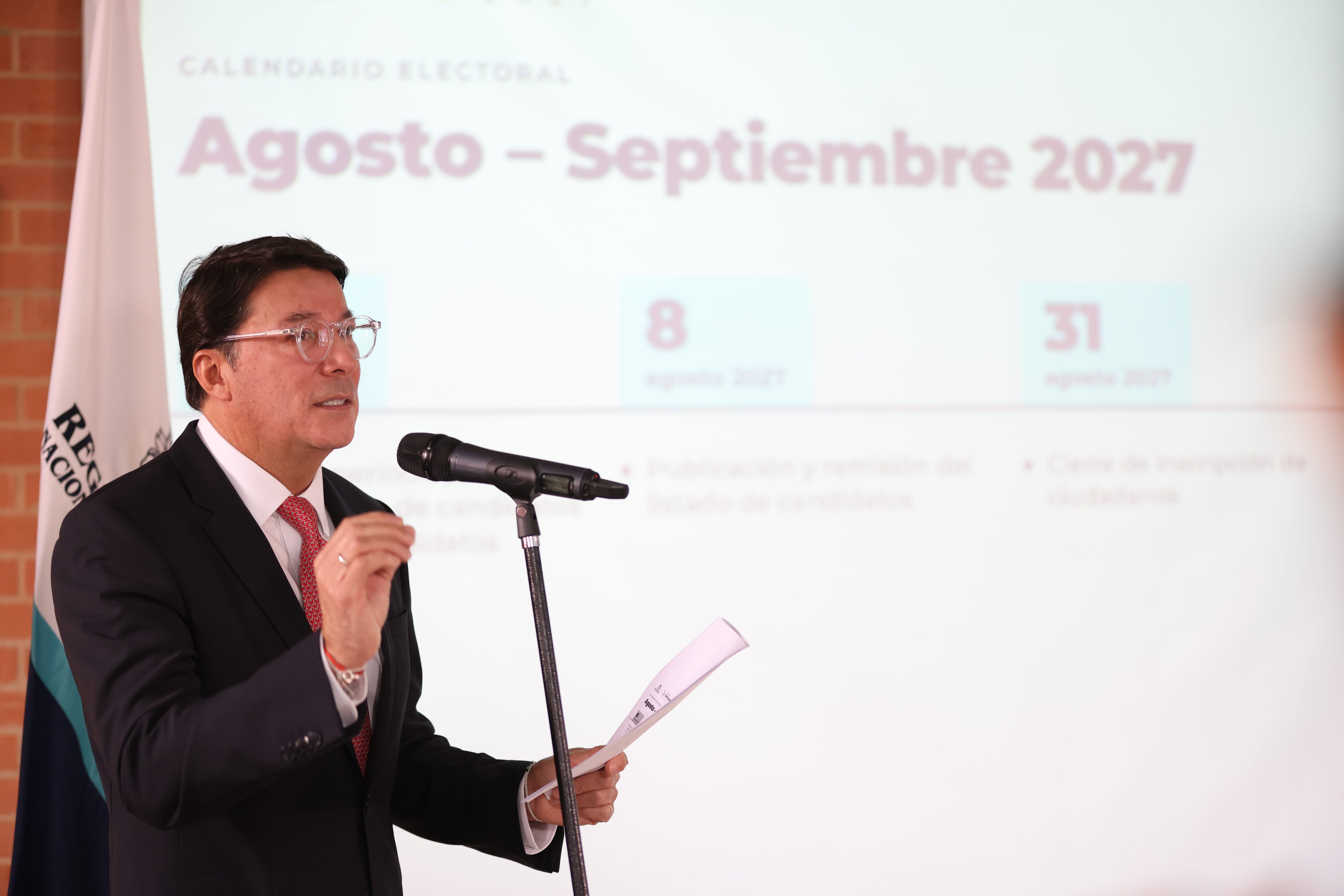 Hernán Penagos, registrador nacional