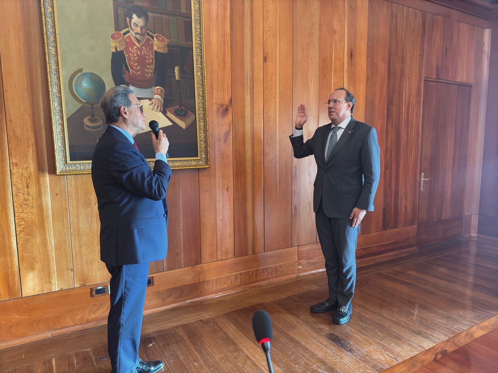 Nuevo presidente y vicepresidente del Consejo de Estado.