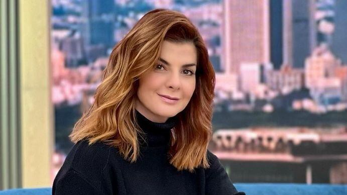 Carolina Cruz, presentadora de Día a Día, del Canal Caracol.