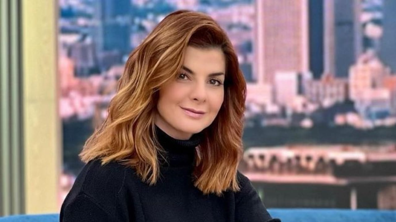 Carolina Cruz, presentadora de Día a Día, del Canal Caracol.