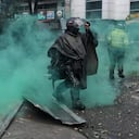 Paro Nacional toma de Bogotá calle 26 carrera 100 misak