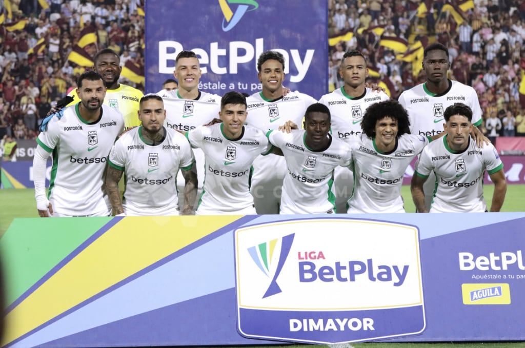 Nómina de Atlético Nacional que se enfrentó a Deportes Tolima en la fecha 9 de Liga BetPlay