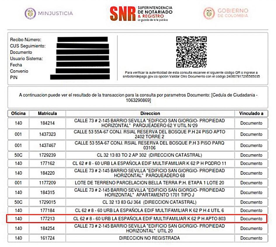 Documento Superintendencia de notariado y registro