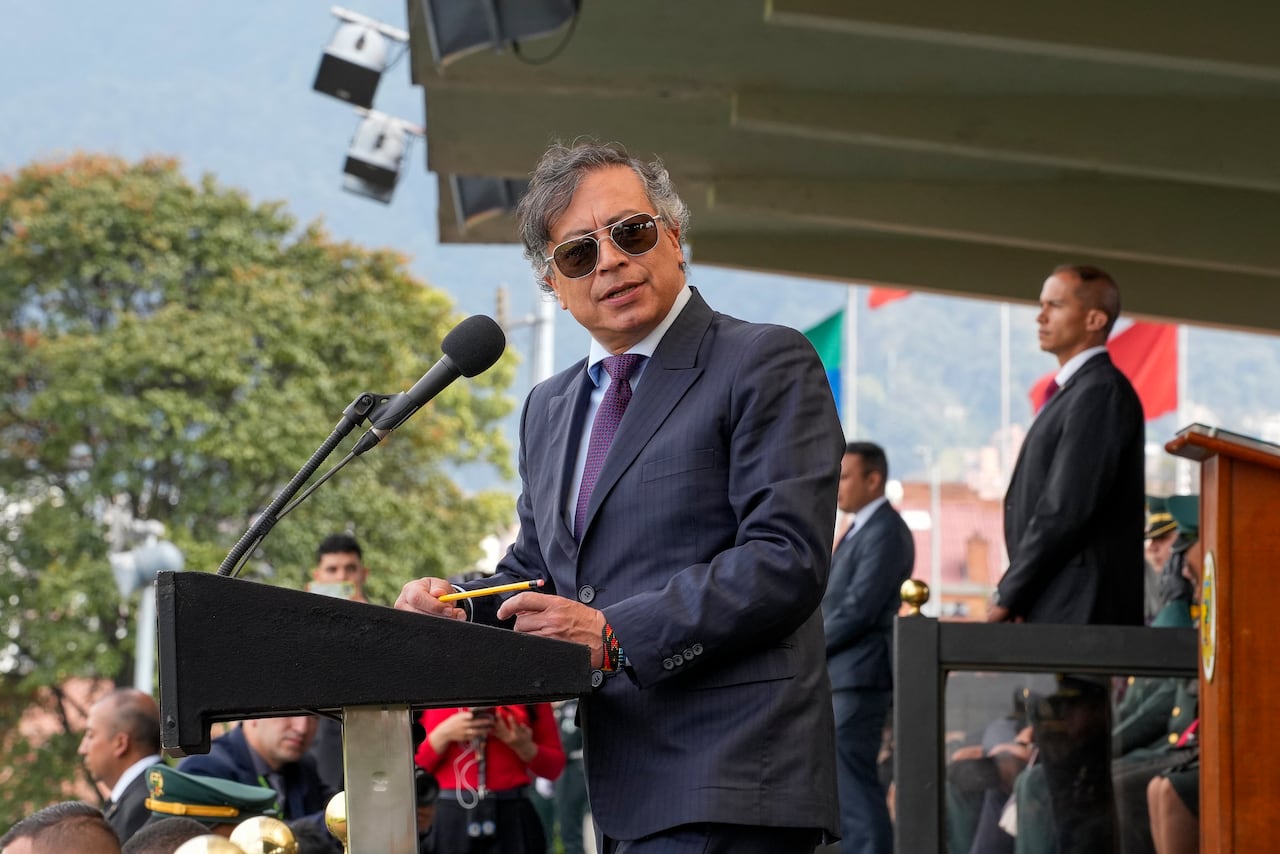 El presidente, Gustavo Petro, el 4 de diciembre de 2025, en Bogotá