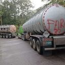 Tractomulas obstaculizan paso en el Catatumbo.