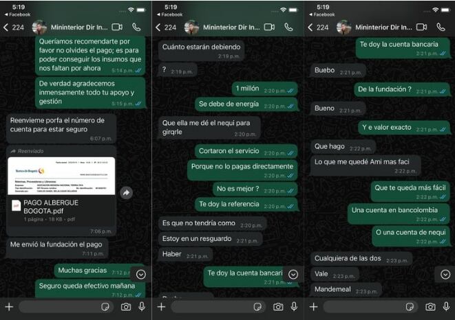Germán Bernardo Carlosama, director de asuntos indígenas, Rom y Minorías del Ministerio del Interior