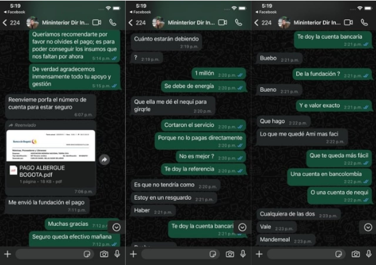 Germán Bernardo Carlosama, director de asuntos indígenas, Rom y Minorías del Ministerio del Interior