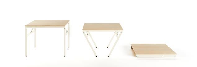 Escritorios plegables son claves para el trabajo en casa porque se pueden guardar sin ocupar espacios en casa.