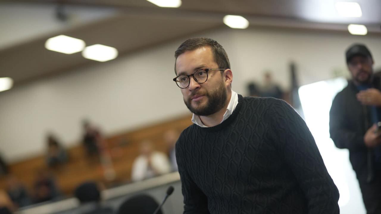 Concejal Andrés Barrios del Centro Democrático.