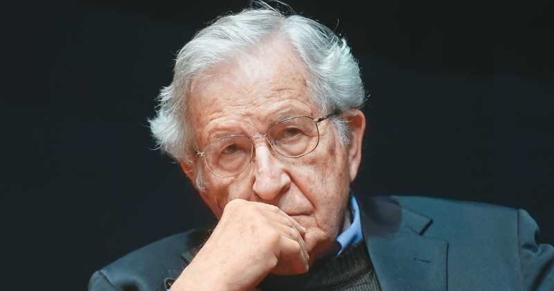 Noam Chomsky.