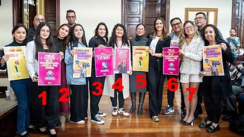1) Danna Vargas, miembro El País Primero, tuvo contrato en MinInterior. 2) María Alejandra Munar, de El País Primero, con contrato vigente en MinInterior. 3) Johanna Carolina Prieto, amiga personal de Carrascal, representante legal de El País Primero, ha sido UTL, tiene contrato en la dirección de Lucha contra la Trata, entre otros. 4) Ángela María Palacios, subdirectora de Trata de Personas. 5) Ingrid Juliana Pabón, contratada en el Grupo de Diversidad y Género. 6) Yuberney Sánchez Parra, contratado en el Grupo de Género y Diversidad. 7) Laura María Gómez Pacheco, tiene contratos en MinInterior, en MinMinas y en el DPS.