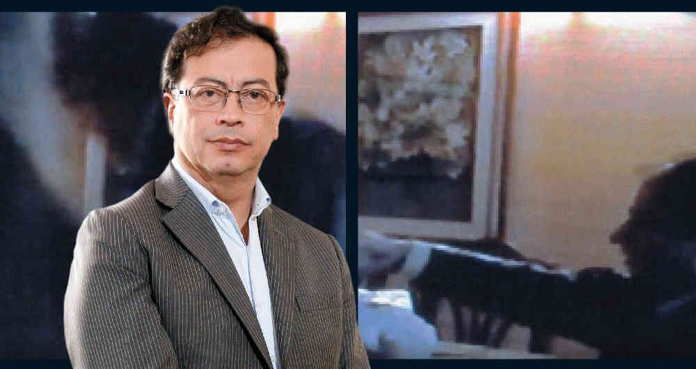 En el video revelado por Paloma Valencia aparece Petro recibiendo un fajo de billetes que parecen una fortuna, pero solo alcanzan los 20 millones de pesos. La versión del hoy presidente quedó en entredicho cuando el arquitecto Simón Vélez negó haberle prestado el dinero.