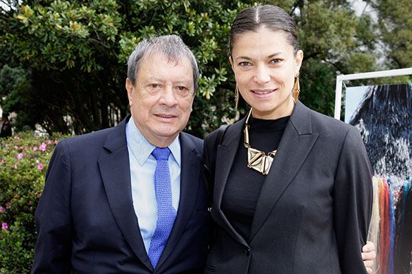 Mario Hernández y Mercedes Salazar.