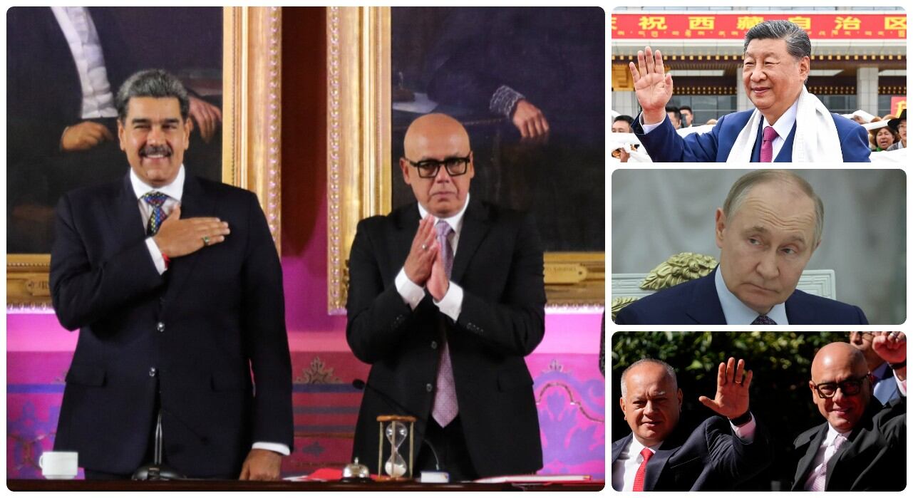 Jorge Rodríguez llegó a Beijing