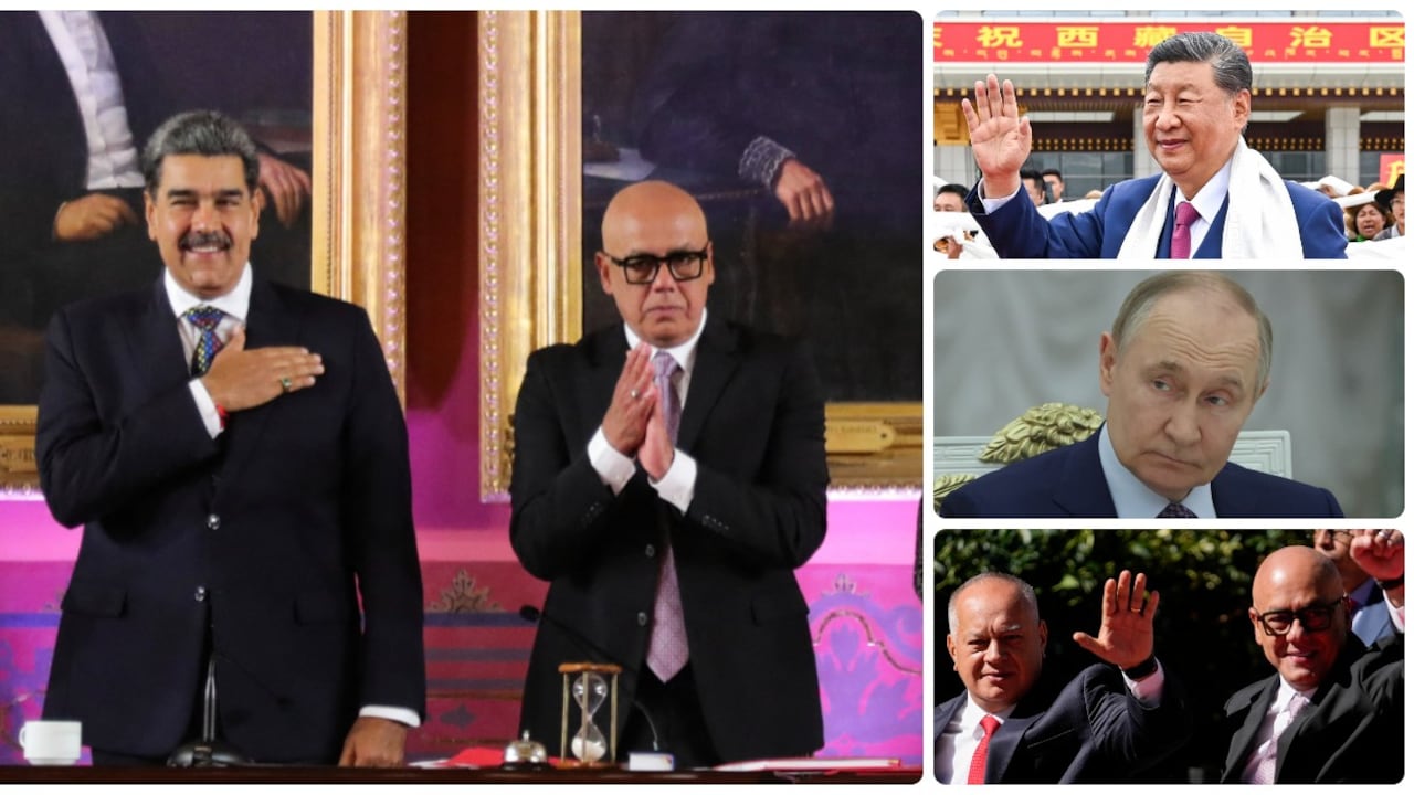 Jorge Rodríguez llegó a Beijing.