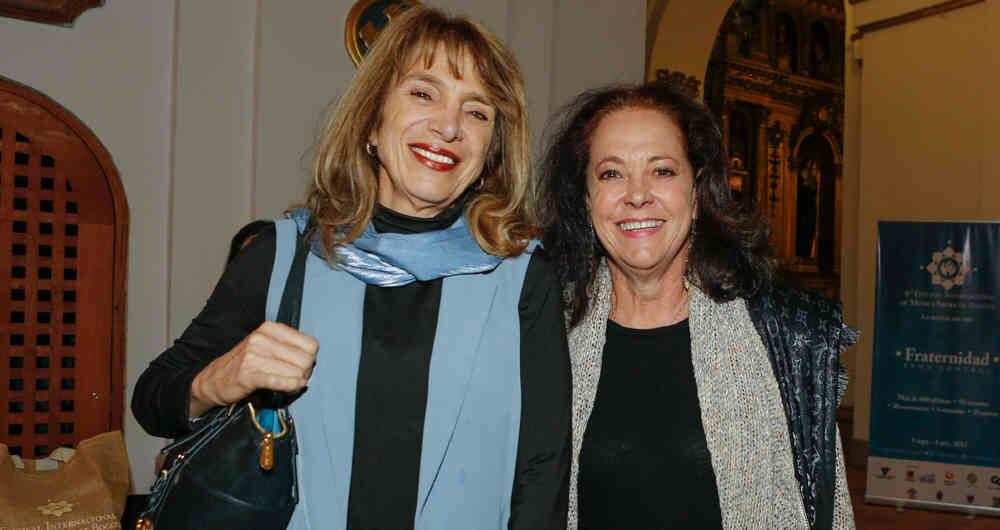 Rosita Moreinis y Joyce Ventura.