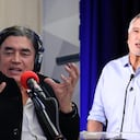 El senador Gustavo Bolívar y el exalcalde Enrique Peñalosa.