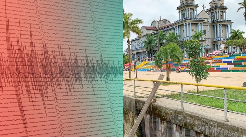 Temblor con epicentro en Chocó.