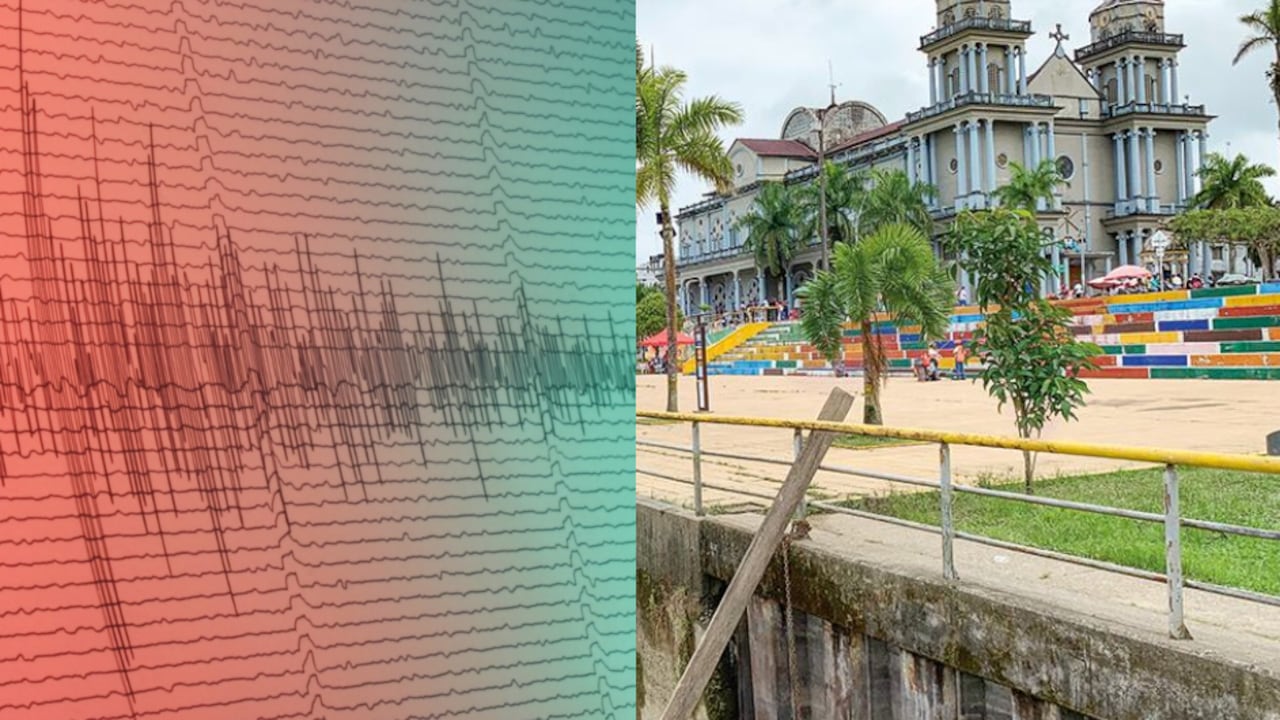 Temblor con epicentro en Chocó.