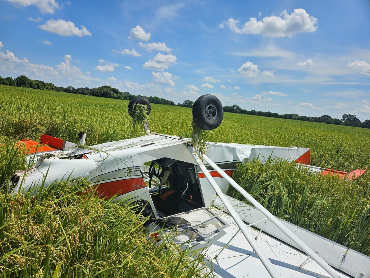 Avioneta accidentada en Yopal