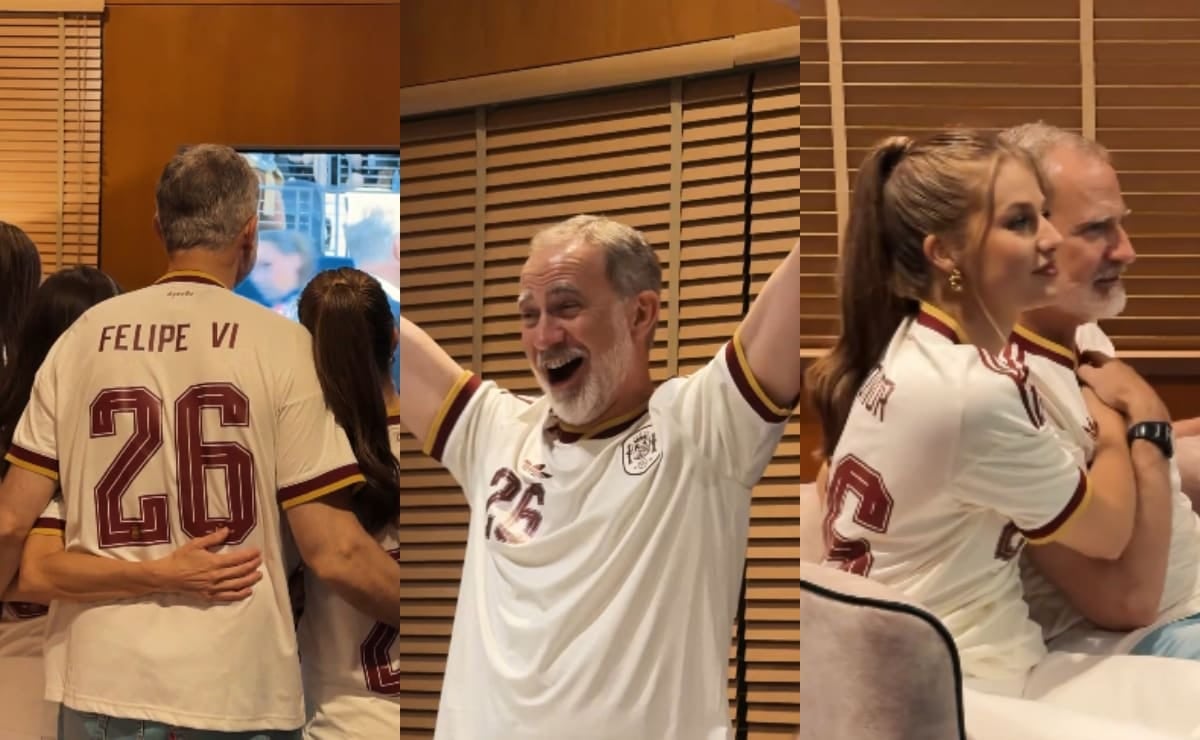 El rey Felipe VI y la familia real.