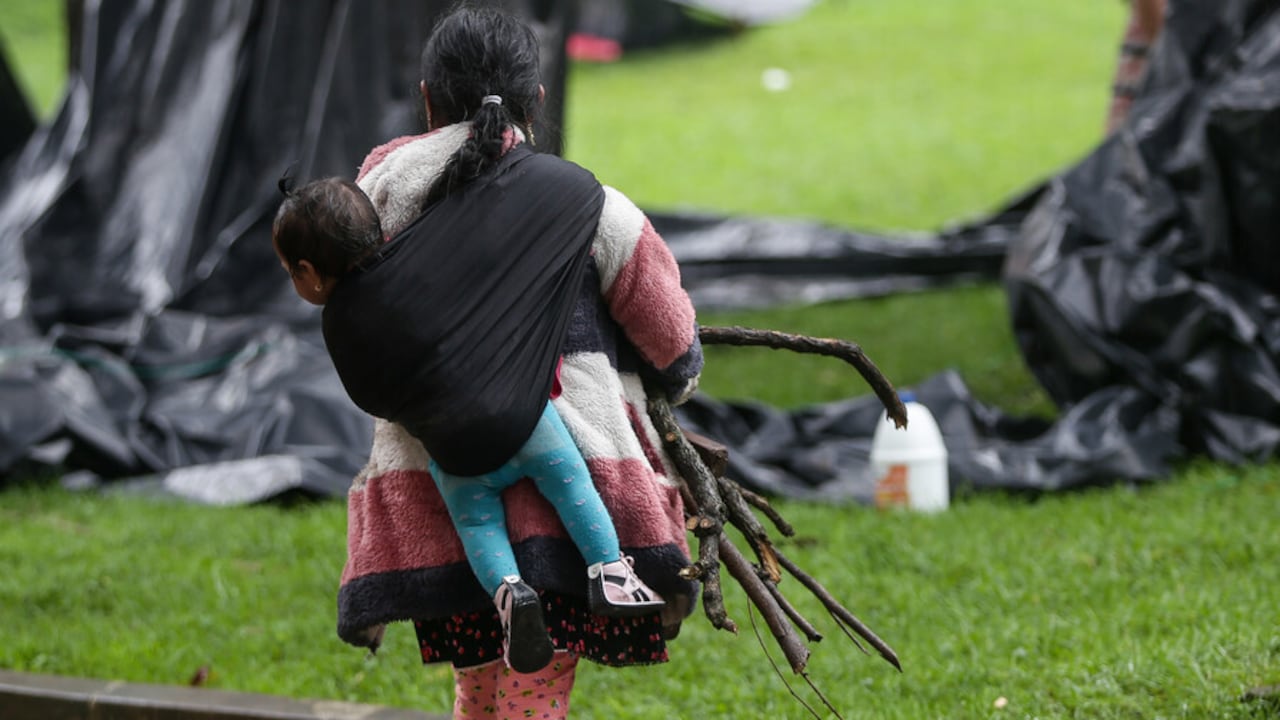 Foto referencial de indígenas en Colombia.