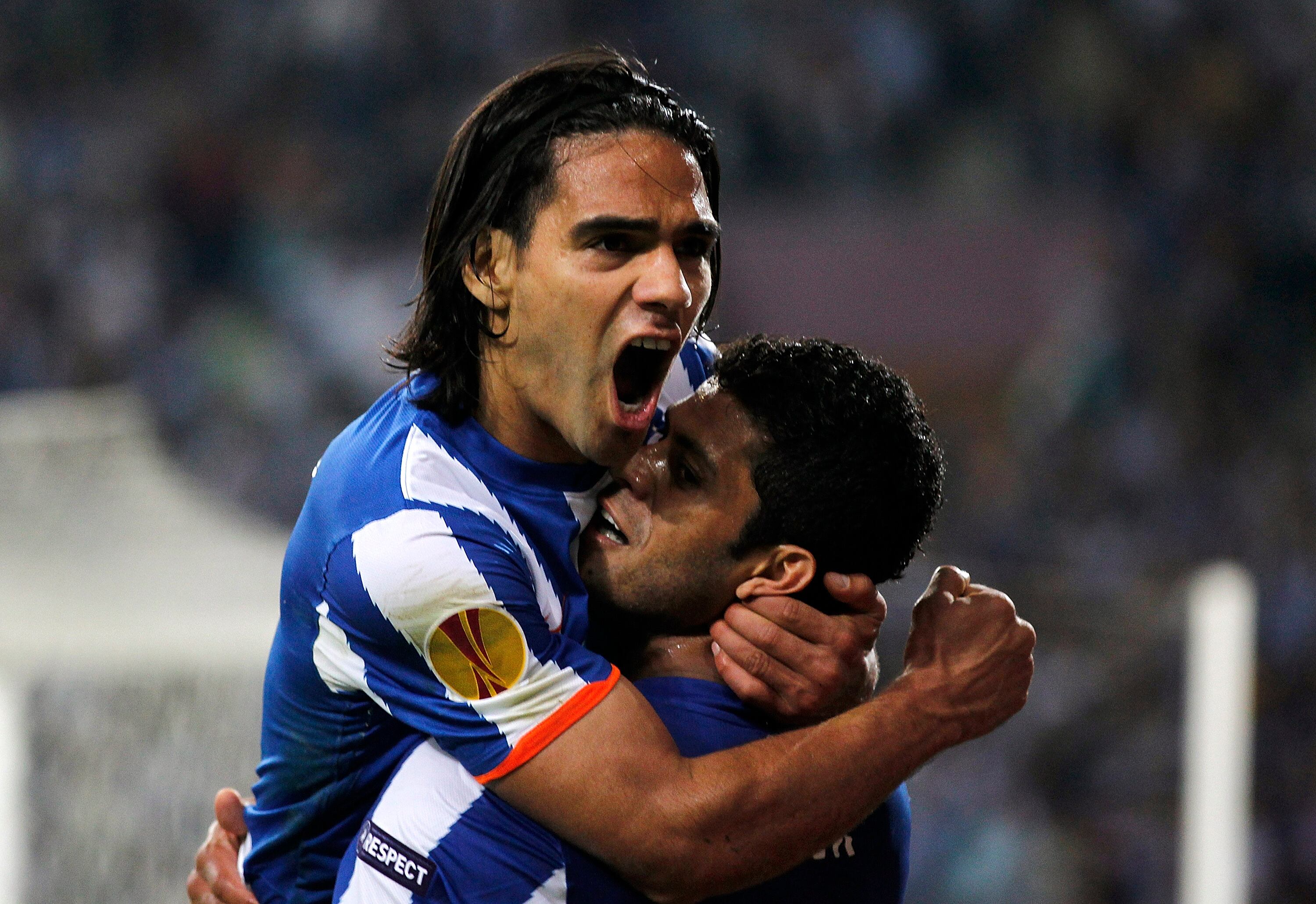 Falcao cuando vistió los colores del Porto (2011).