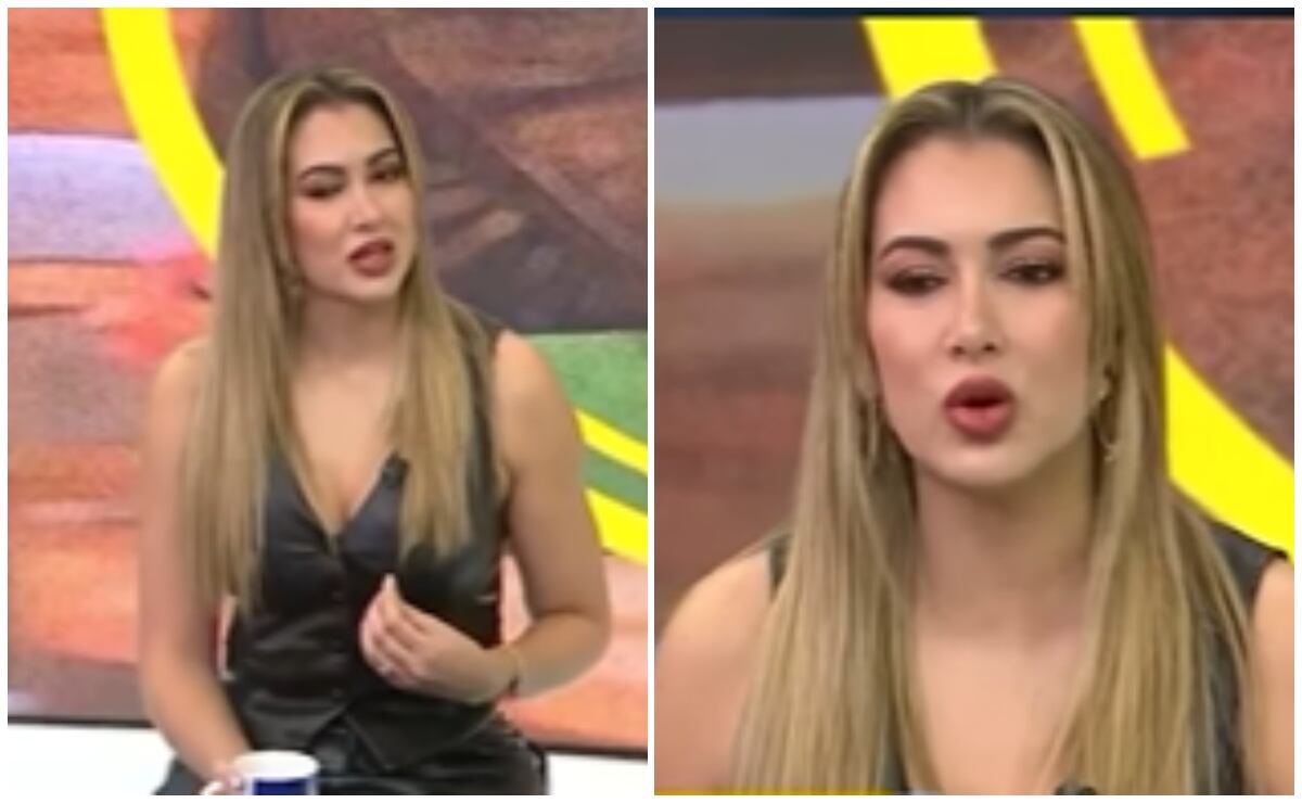 Nanis Ochoa fue expuesta con candente foto besándose con Danny Marín y renunció en vivo en 'Lo sé Todo'