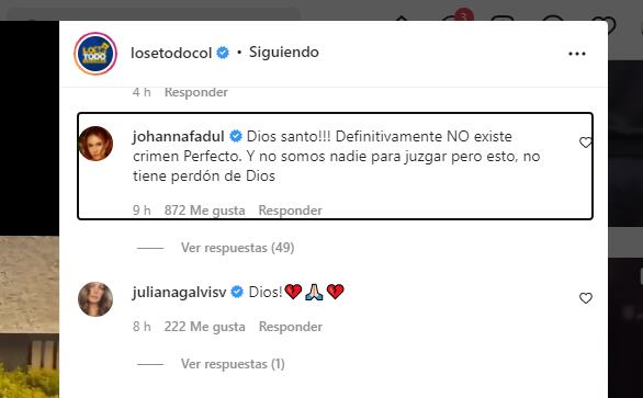 Captura de pantalla red social