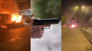 Alteración del orden público en Tuluá, Valle del Cauca, este 10 de febrero.