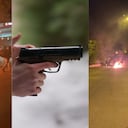 Alteración del orden público en Tuluá, Valle del Cauca, este 10 de febrero.