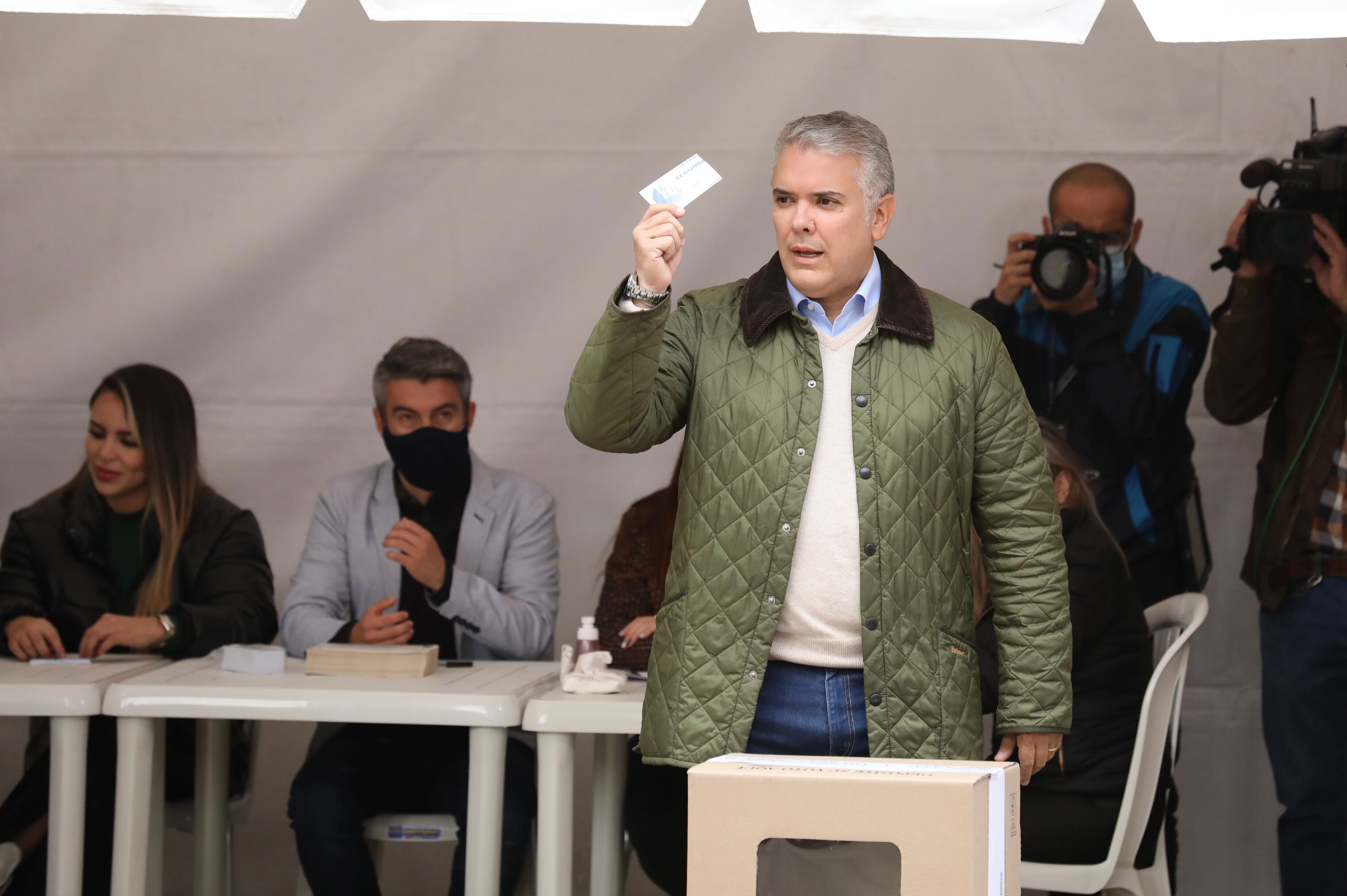 Votación Presidente de la República Iván Duque