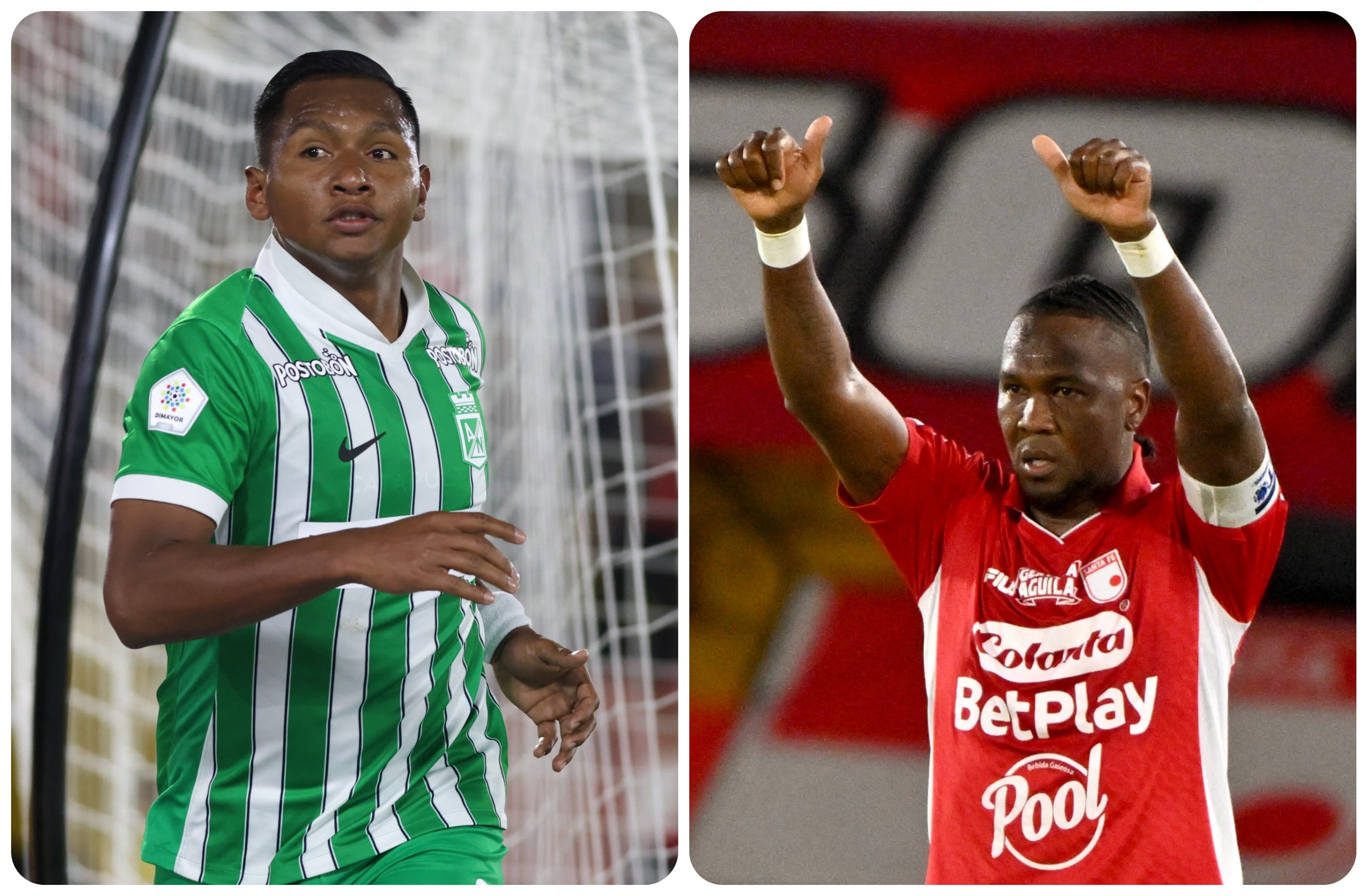 Atlético Nacional e Independiente Santa Fe se medirán en la final de la Liga BetPlay.