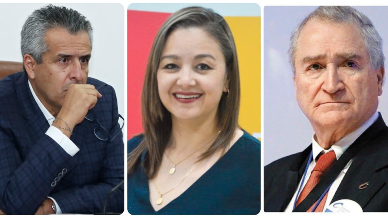 Luis Fernando Velasco, Luz Cristina López y Omar Yepes.