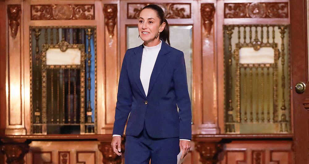 Claudia Sheinbaum, presidenta de México.