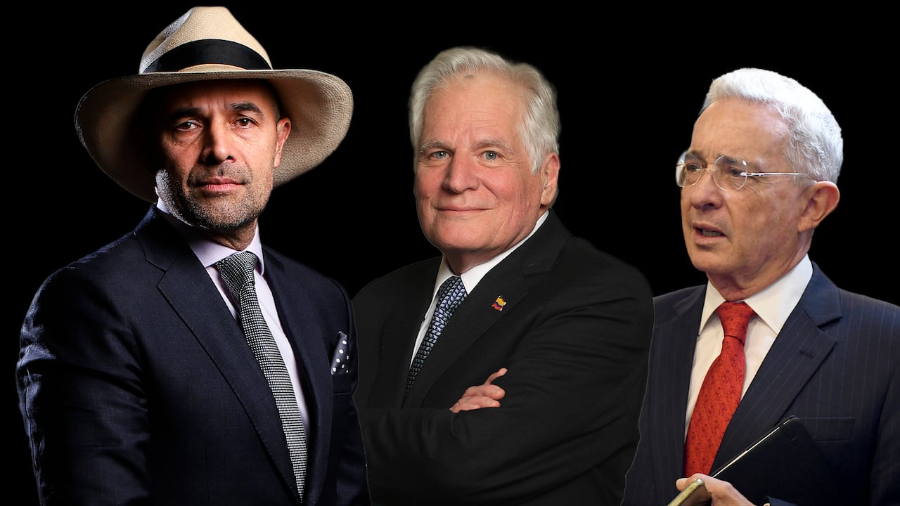 Andrés Guerra, Miguel Uribe, Álvaro Uribe