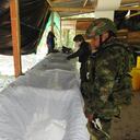 Laboratorio de cocaína, Ejército Nacional