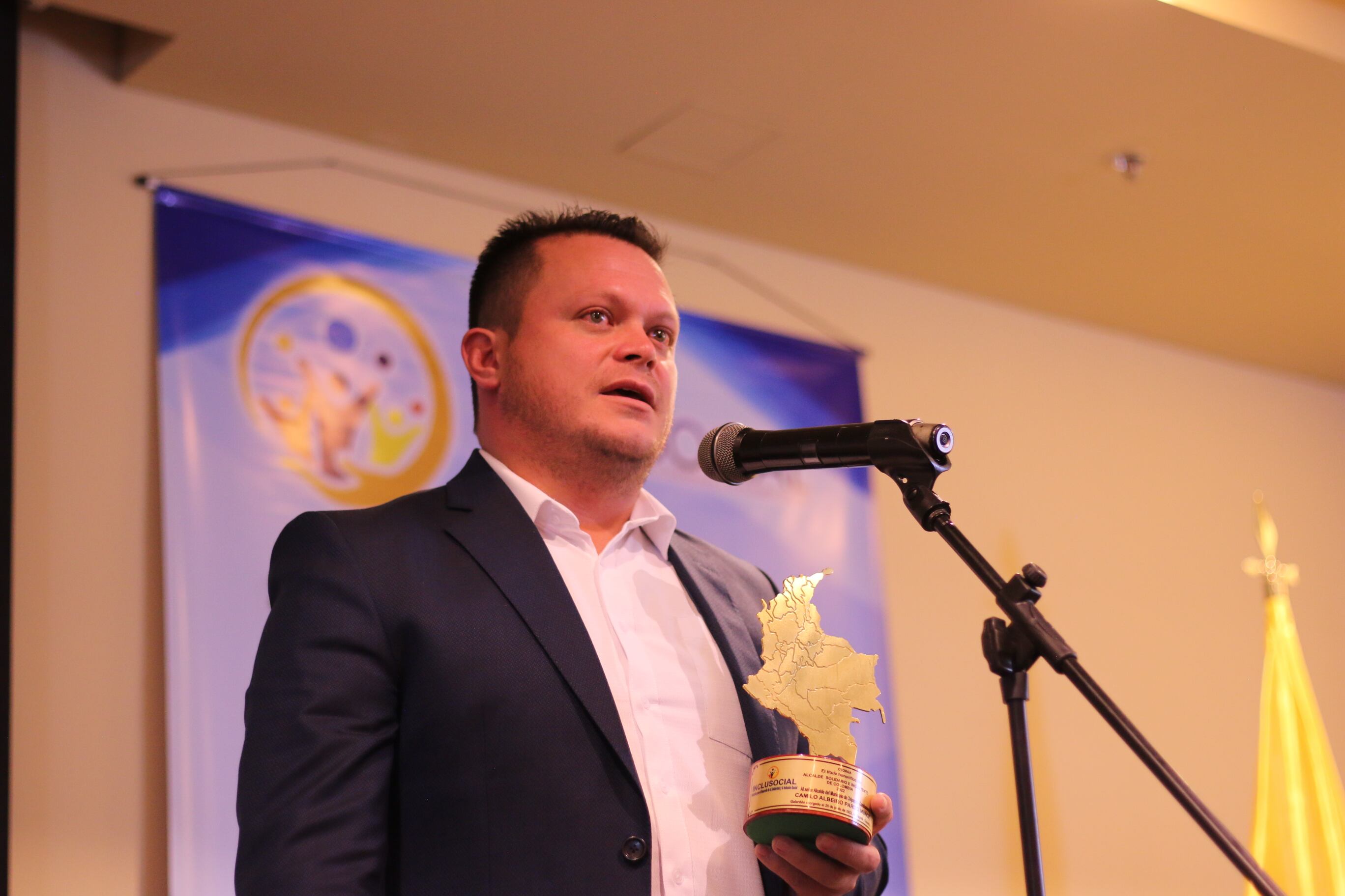 Camilo Pardo, alcalde de Chipaque, Cundinamarca.