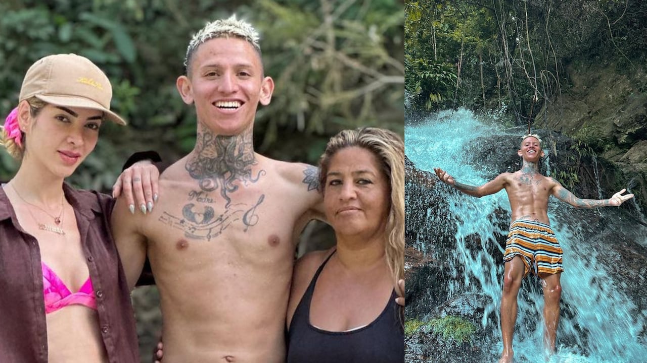 La Liendra recibió el 2023 junto a su familia con un tradicional paseo de río.