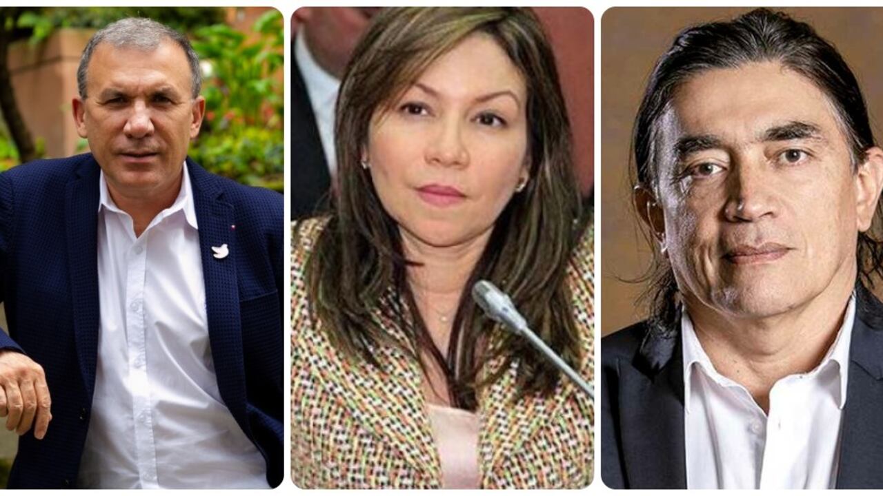 Roy Barreras, Sandra Villadiego y Gustavo Bolívar