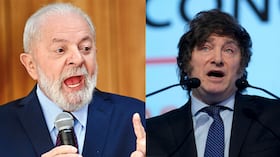 Lula da Silva y Javier Milei