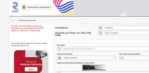 Registro en el RUNT, algo que al parecer les preocupa a los taxistas que no se han inscrito para recibir el subsidio a la gasolina.