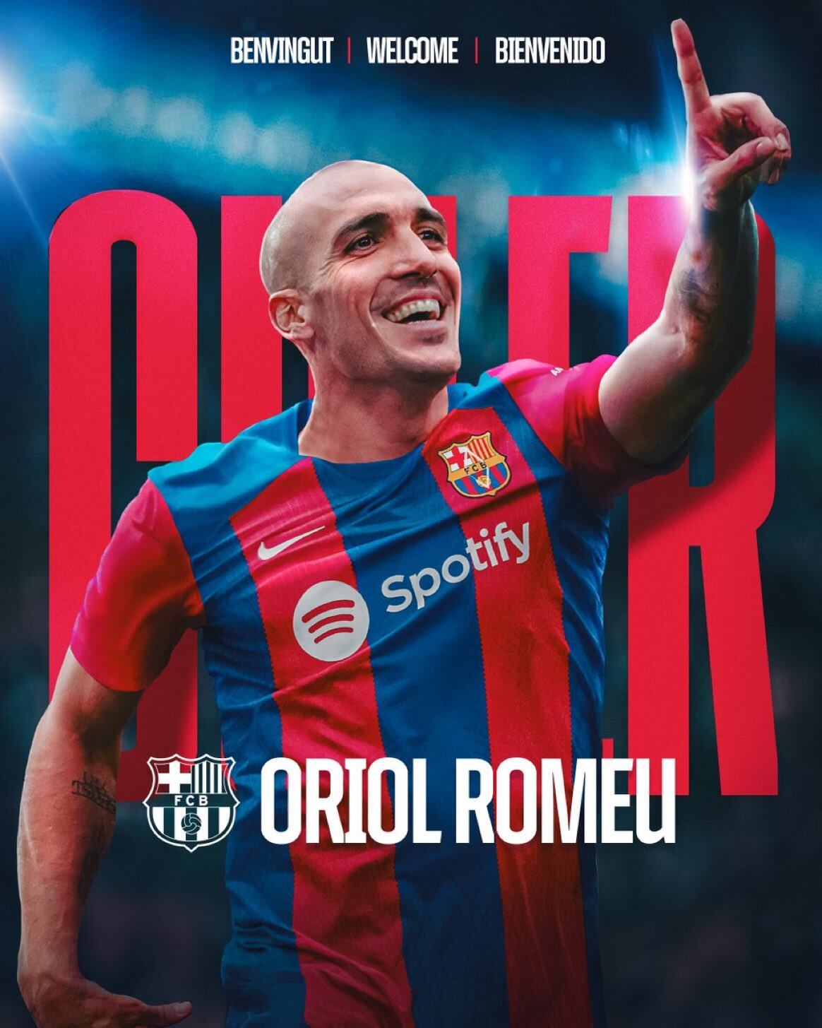 Oriol Romeu, nuevo jugador del FC Barcelona