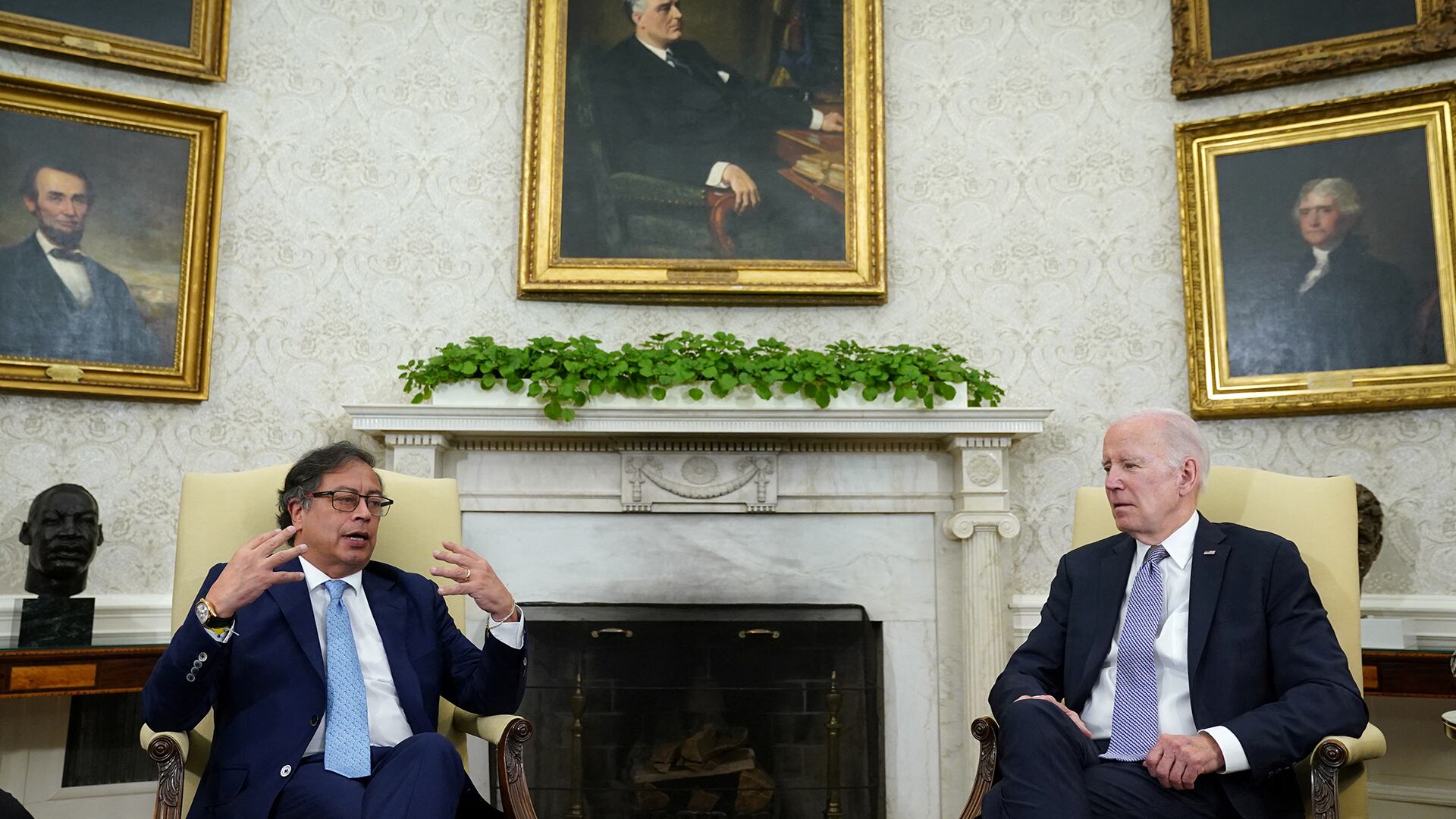 Gustavo Petro Joe Biden