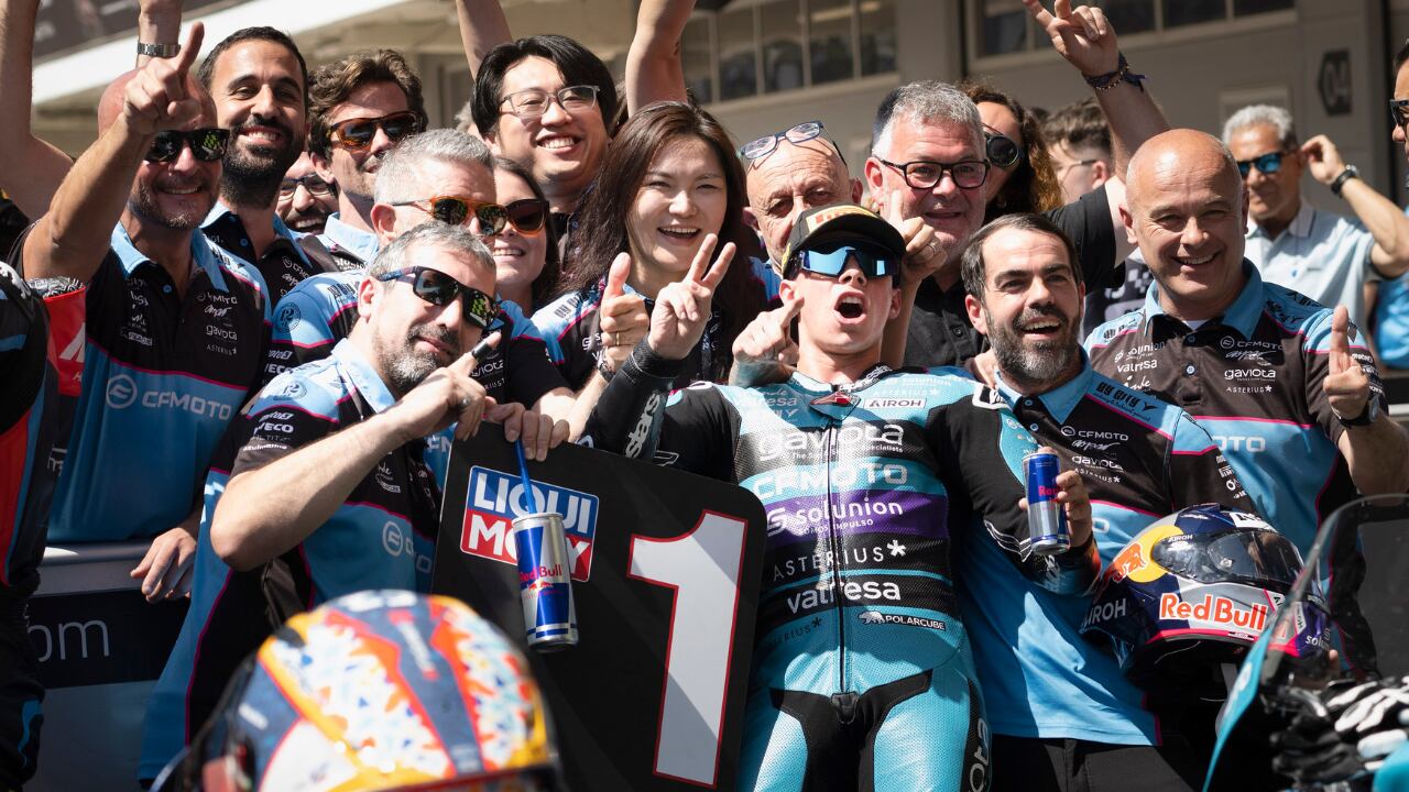 David Alonso, colombo-español que triunfa en la Moto3