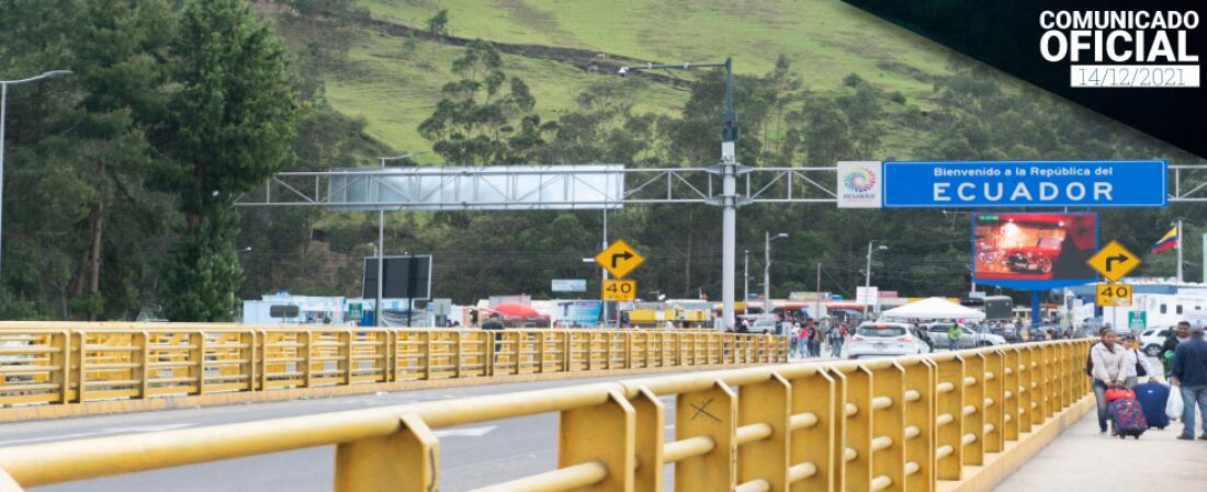 Así funcionará el plan para evitar congestiones en apertura de frontera con Ecuador