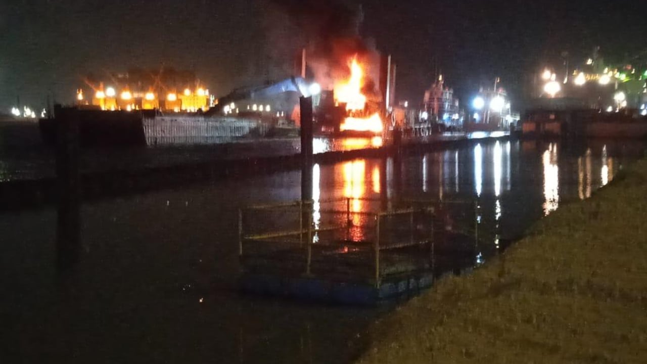 La emergencia se presentó en horas de la madrugada de este lunes