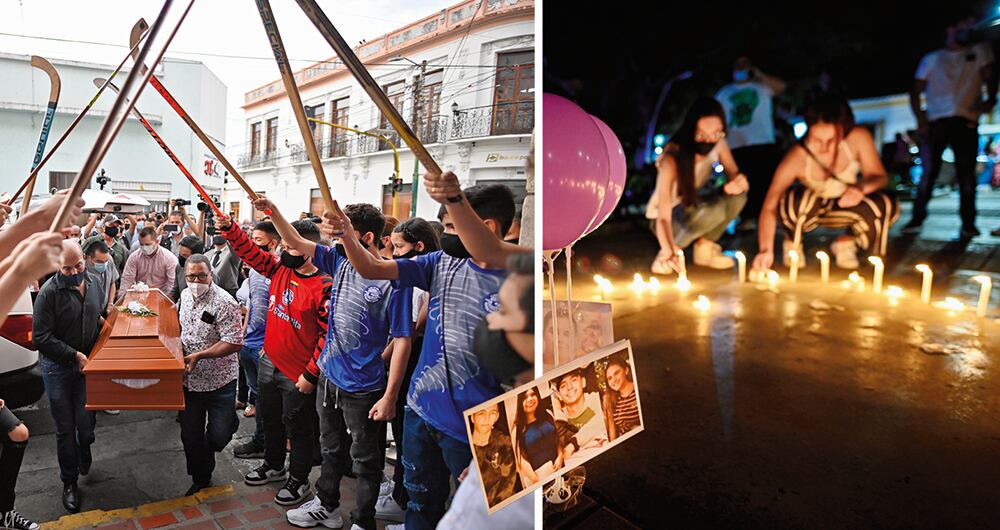 Tras la masacre se realizaron dos velatones en Buga para rechazar el hecho. Colectivos de jóvenes piden que se esclarezca este crimen.