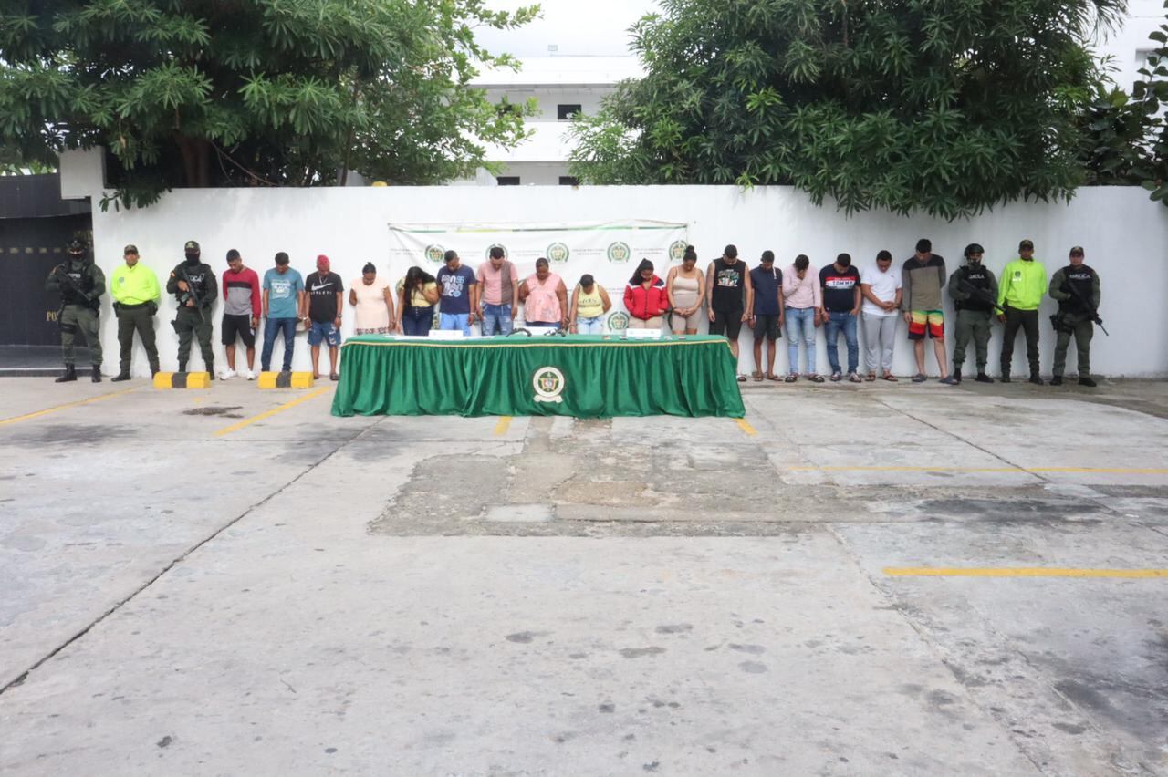 Además de estas capturas hubo notificaciones en cárceles del país