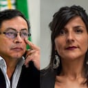 Presidente Gustavo Petro y la ministra de Minas Irene Vélez